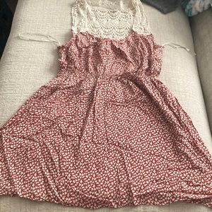 Forever 21 Crotchet Back Tank Dress